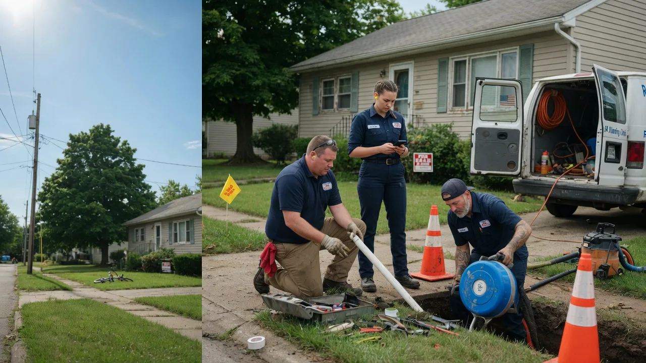 Sewer Line Repair in Hicksville, OH near me